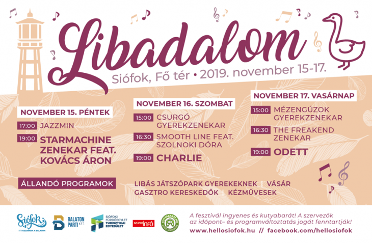 Siófoki Libadalom | November 15-17.