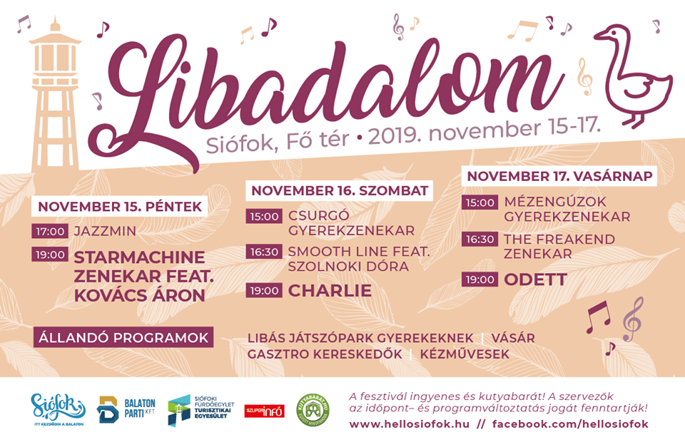 Siófoki Libadalom | November 15-17.