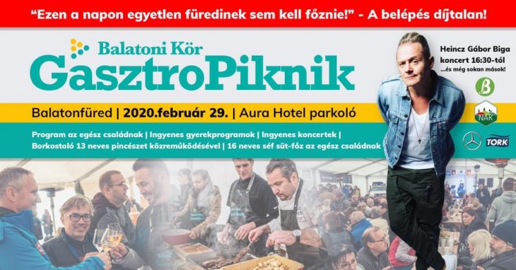 Tavaszváró GasztroPiknik | Balatonfüred | Február 29.