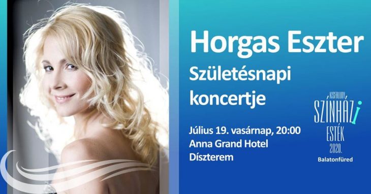 Horgas Eszter születésnapi koncertje | Balatonfüred | Július 19.