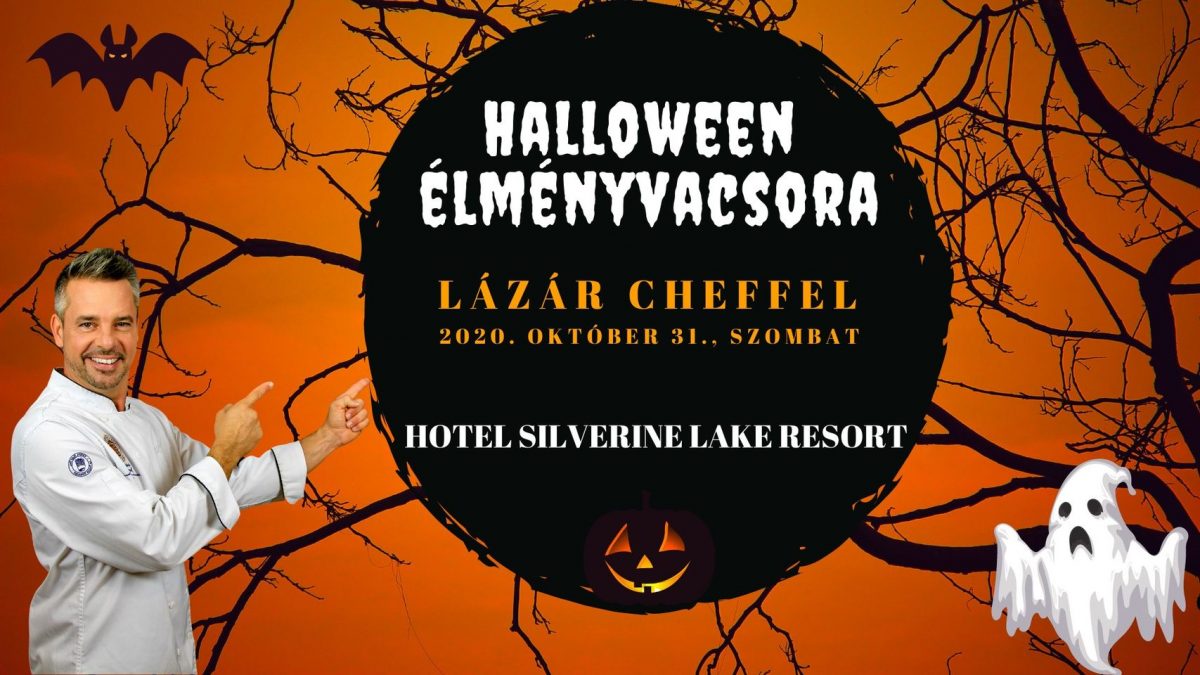 Halloween élményvacsora Lázár cheffel | Balatonfüred | Október 31.