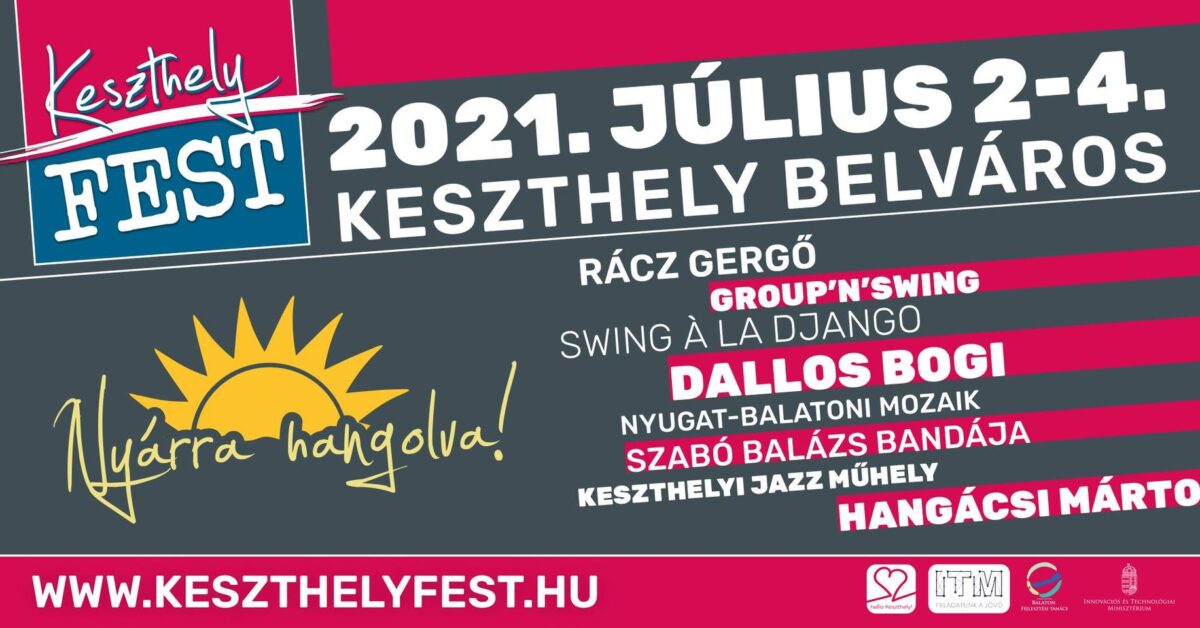 KeszthelyFest 2021 | Július 2-4.