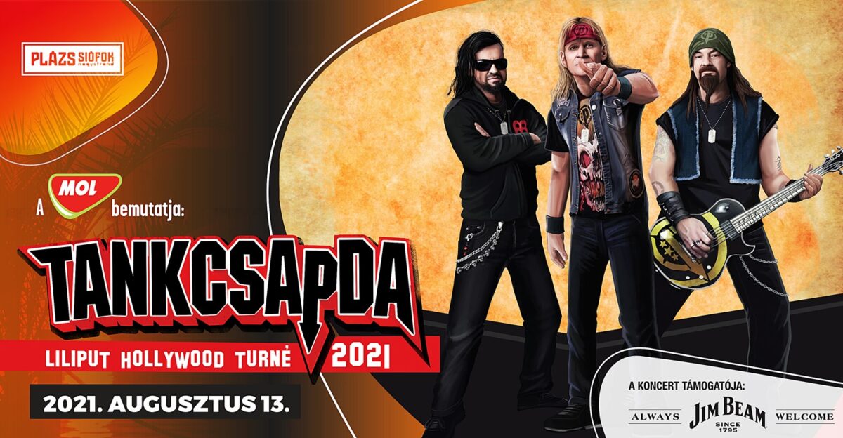 Tankcsapda, Total Dance Fesztivál, és Majka Curtis a PLÁZS-on most hétvégén | Siófok | 2021. Augusztus 13-15.