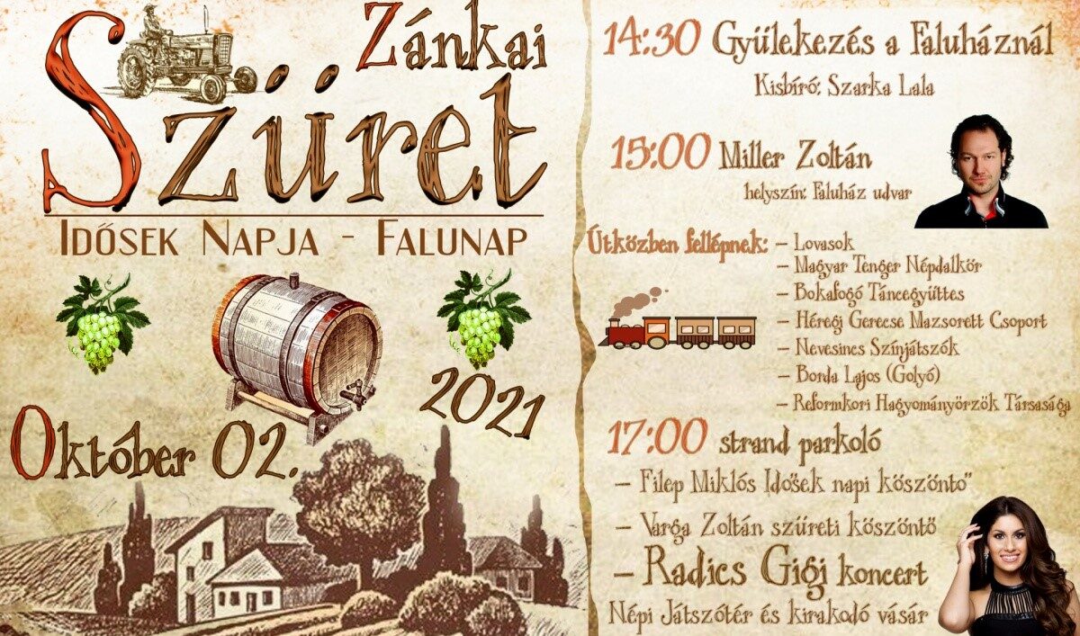 Szüreti Felvonulás és Vigadalom | Zánka | 2021. október 2.
