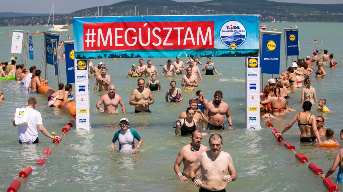 40. Lidl Balaton-átúszás | Révfülöp-Balatonboglár | 2022 július 23.