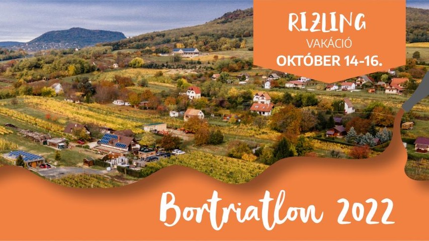 Bortriatlon – Rizling Vakáció | Badacsony | 2022 október 14-16.