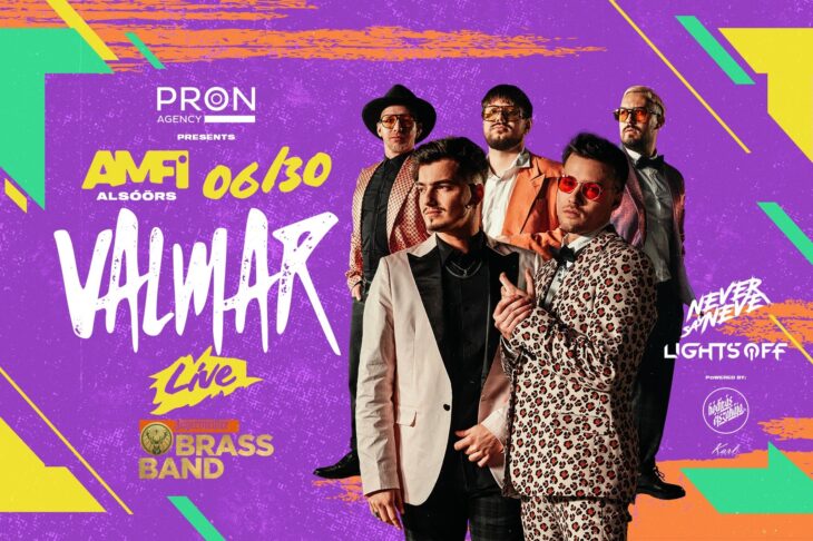 VALMAR koncert az AMFI-ban | Alsóörs | Új Dátum: 2023 augusztus 3.
