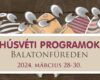 Húsvéti programok Balatonfüreden | 2024 március 28-30.