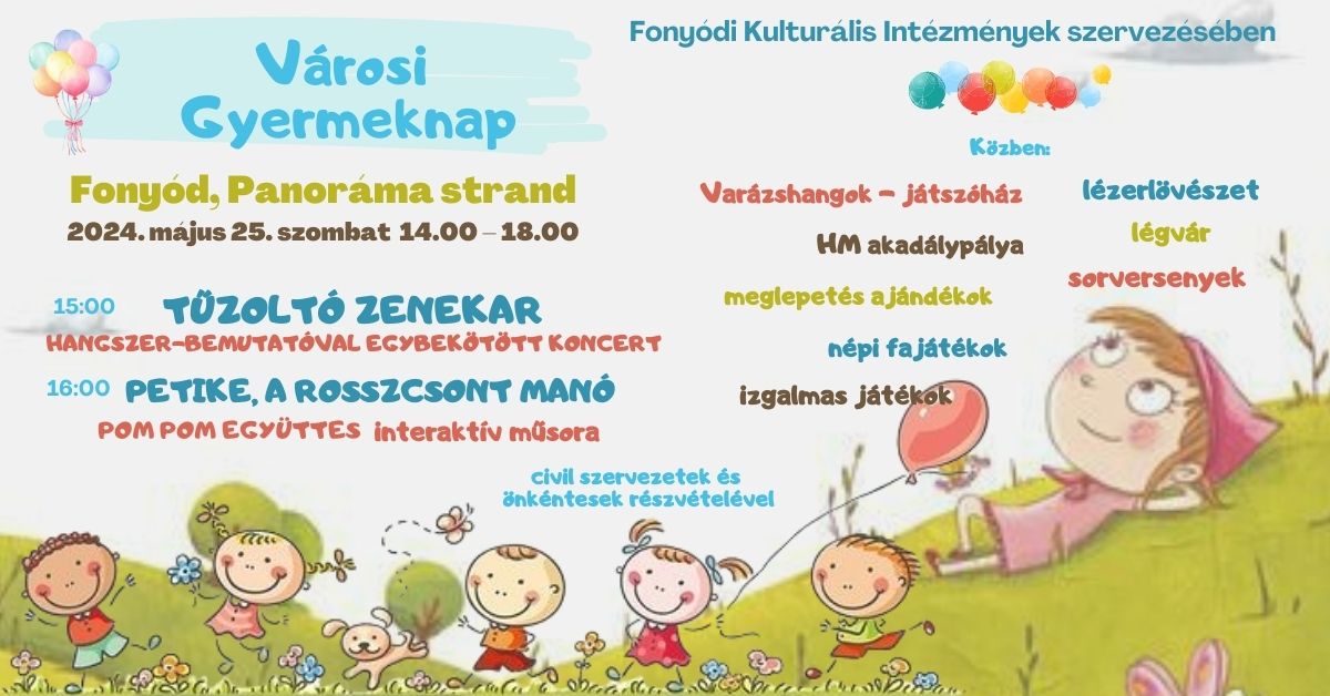 Balaton Gyereknap 2024 Fonyód