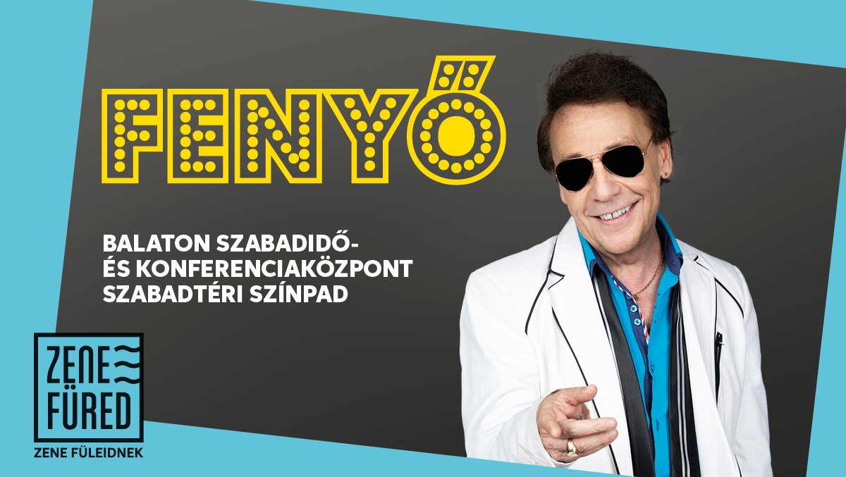 Balatonfüred Zenefüred 2024 Fenyő Miklós