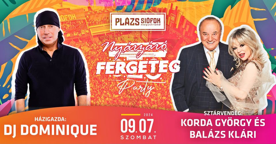 Siófok Plázs Nyárzáró