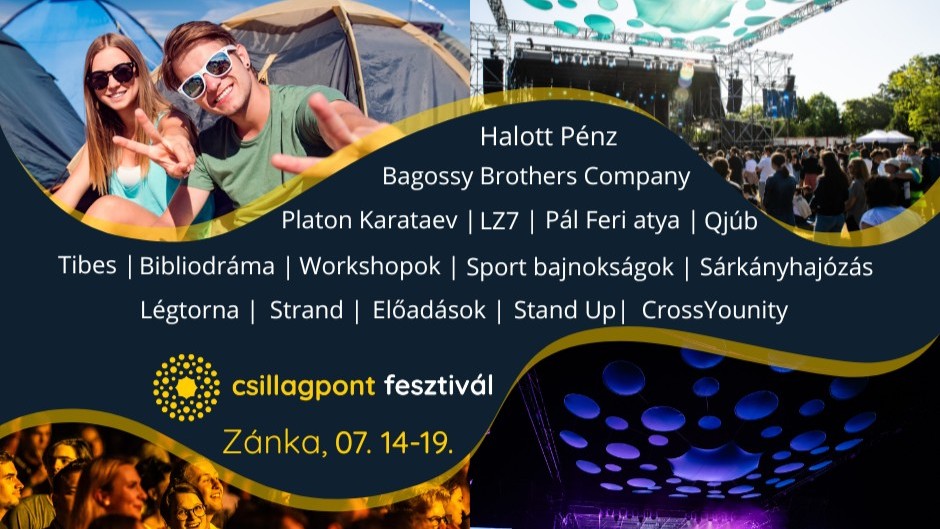 Csillagpont Fesztivál 2025 Zánka