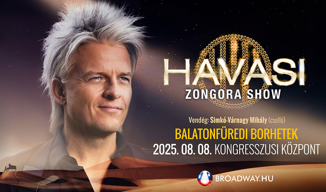 Balatonfüredi Borhetek - HAVASI Zongora Show Balatonfüred 2025