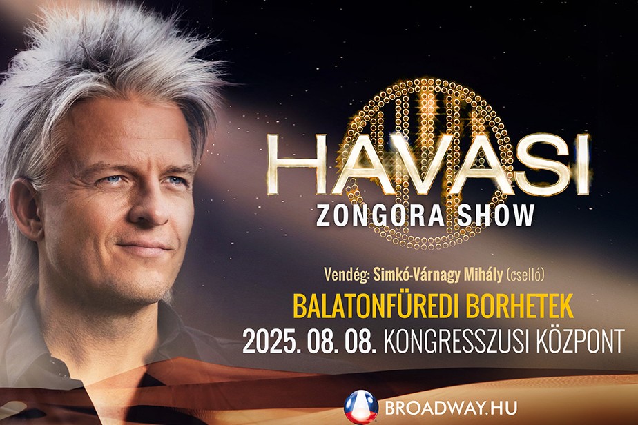 HAVASI Zongora Show | Balatonfüred | 2025 augusztus 8.