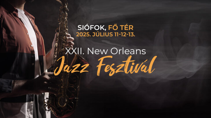 XXII. Siófoki New Orleans Jazz Fesztivál | 2025 július 11-13.