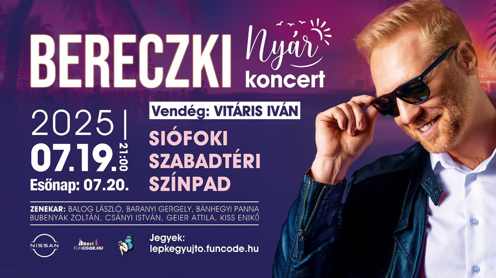 Bereczki Zoltán Siófok 2025