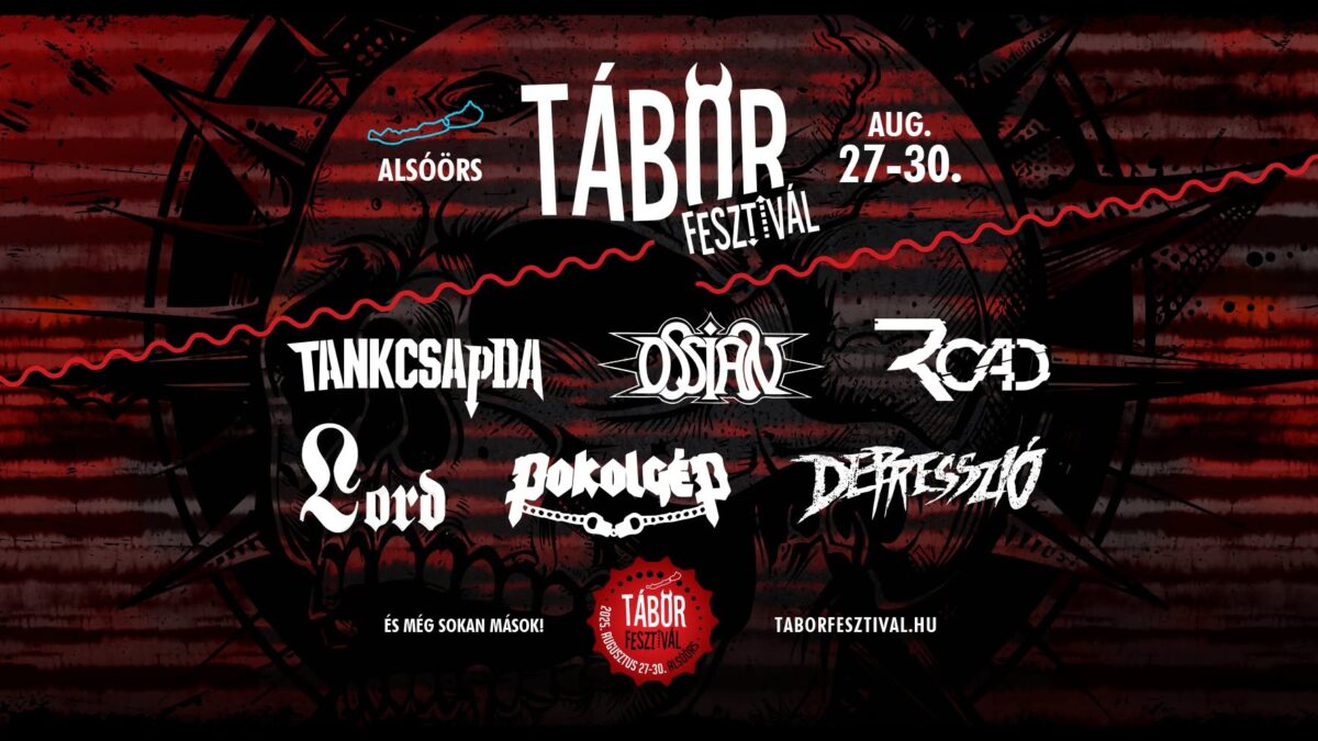 TÁBOR Fesztivál | Alsóörs | 2025 augusztus 27-30.