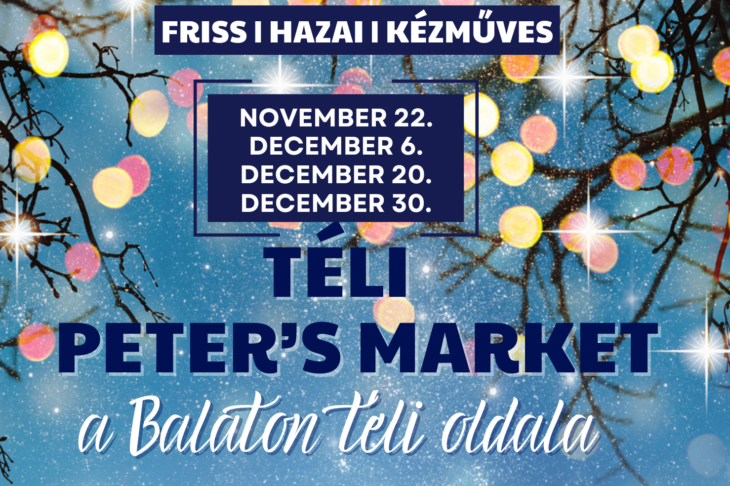 Téli Market a Peter’s Teraszon | Balatonakarattya | 2025 november 22 – december 30.