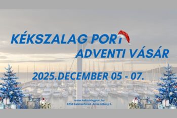 IV. Kékszalag PORT Adventi Vásár | Balatonfüred | 2025 december 5-7.