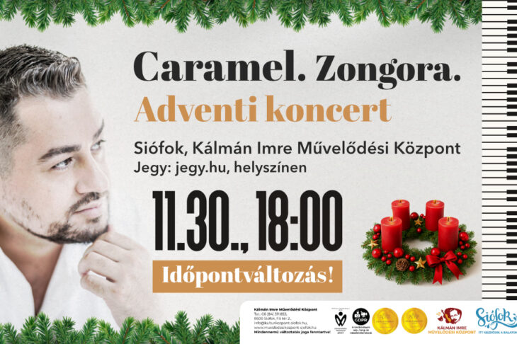 Caramel.Zongora. – Adventi koncert | Siófok | 2025 november 30.