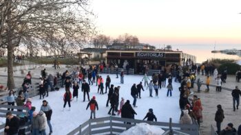 December közepén nyit a Balatonfüredi Jégpálya