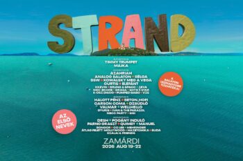 STRAND Fesztivál 2026 | Zamárdi | 2026 augusztus 19-22.