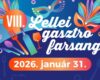 VIII. Lellei Gasztro Farsang | 2026 január 31.