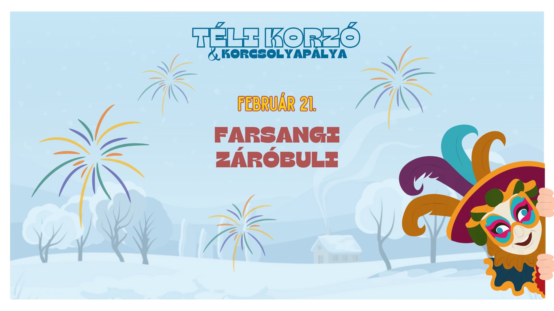 Téli Korzó Farsangi Záróbuli - Zamárdi 2026