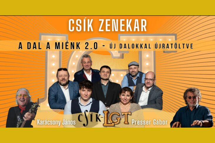 Csík-Presser-Karácsony A dal a miénk 2.0 | Balatonakarattya | 2026 június 26.
