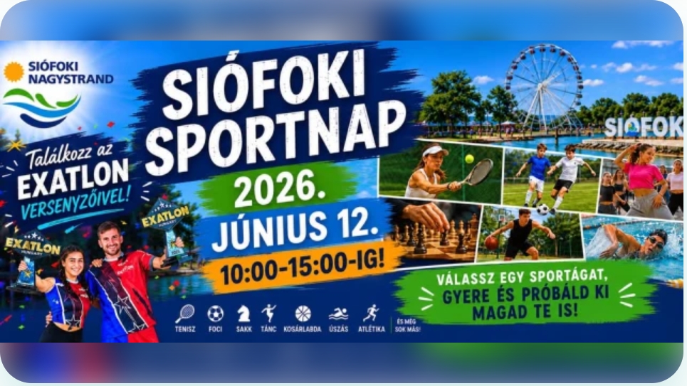 Siófoki Sportnap 2026