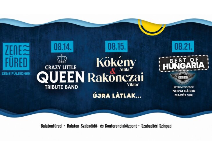 ZeneFüred koncertsorozat | Balatonfüred | 2026 augusztus 14-21.