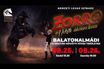 Zorró musical | Balatonalmádi | 2026 augusztus 25-26.