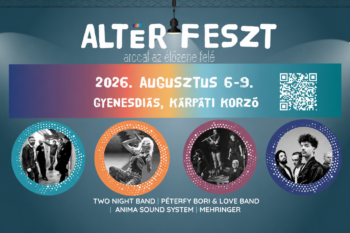 Altér Feszt 2026 | Gyenesdiás | 2026 augusztus 6-9.