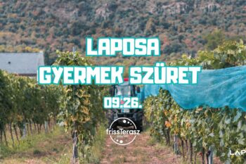 Laposa Gyermek Szüret | 2026 szeptember 26.