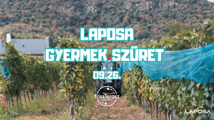 Laposa Gyermek Szüret | 2026 szeptember 26.