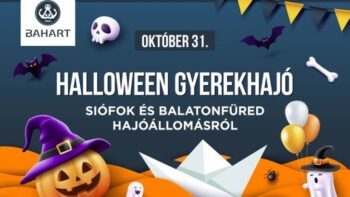 Halloween Hajó | Balatonfüred – Siófok | 2026 október 31.