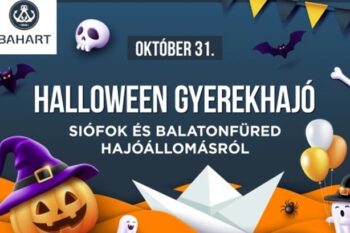 Halloween Hajó | Balatonfüred – Siófok | 2026 október 31.