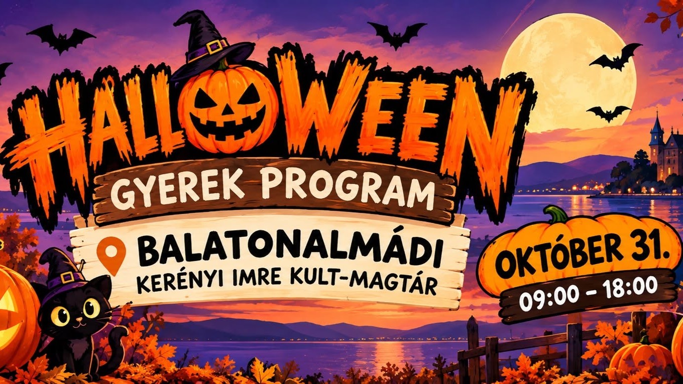 Halloween Balatonalmádi 2026 október 31.