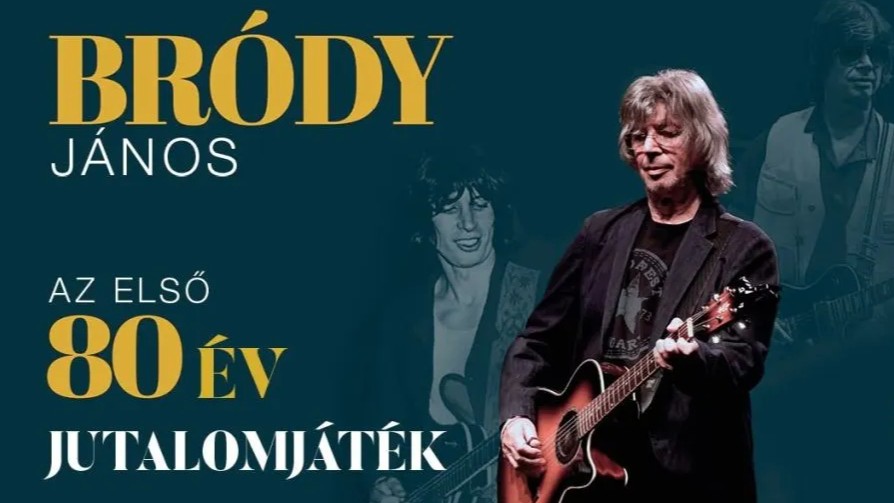 Bródy János - Az első 80 év jubileumi koncert Balatonfüred 2026 november 28.